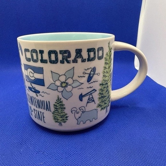 Starbucks Other - Starbucks 14 oz Coffee Mug COLORADO Been There Series 2021 Across The Globe